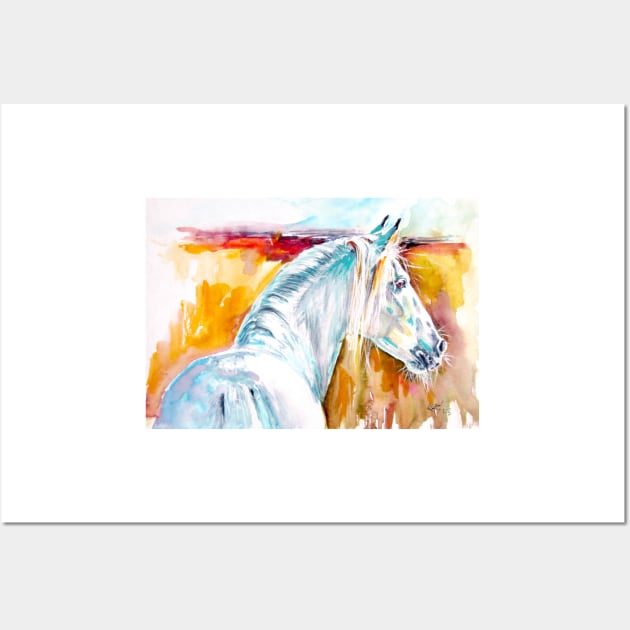 Andalusian horse III Wall Art by kovacsannabrigi